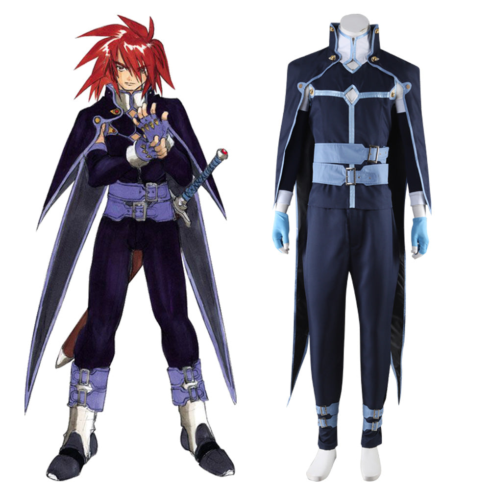 Tales of Symphonia Kratos Aurion Cosplay Costume - Tophatter Daily Deals